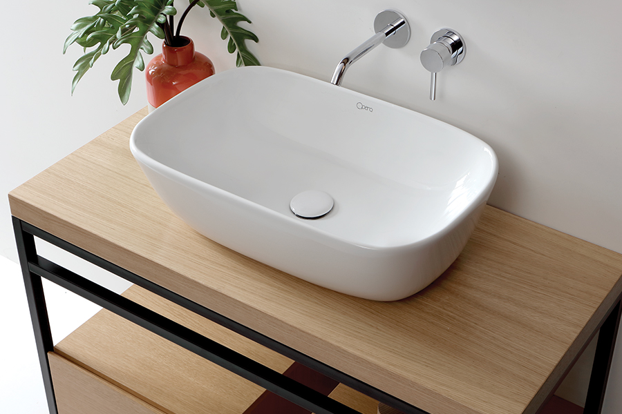 Lavabo da Appoggio diametro 45 cm - NARCISO - Neox Ceram